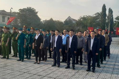 LỄ VIẾNG NGHĨA TRANG LIỆT SĨ NHÂN DỊP TẾT NGUYÊN ĐÁN ẤT TỴ NĂM 2025
