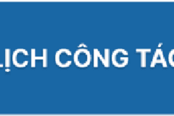 LỊCH CÔNG TÁC TUẦN 13/2025